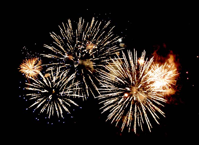Ein umfangreiches Premium-Feuerwerk in Aalen - bereitgestellt von der Firma Werkmann